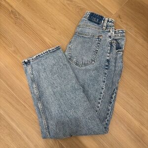 Abercromboe & Fitch The Dad High Rise 28/6 Curve Love Jean Pants
